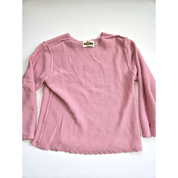 Girls Vintage Minnie Mouse Mickey For Kids Pink‎ Sweater EUC 120/56 - Picture 5 of 11